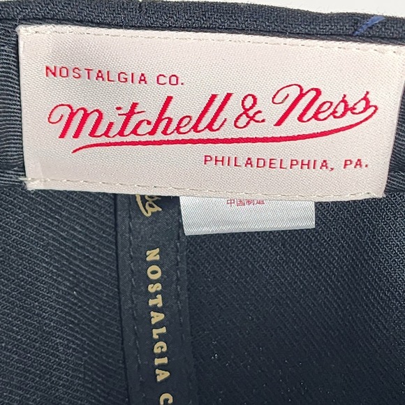 Florida Marlins Retro Snapback Hat Mens OS Black Mitchell & Ness Cooperstown Cap - Picture 10 of 12